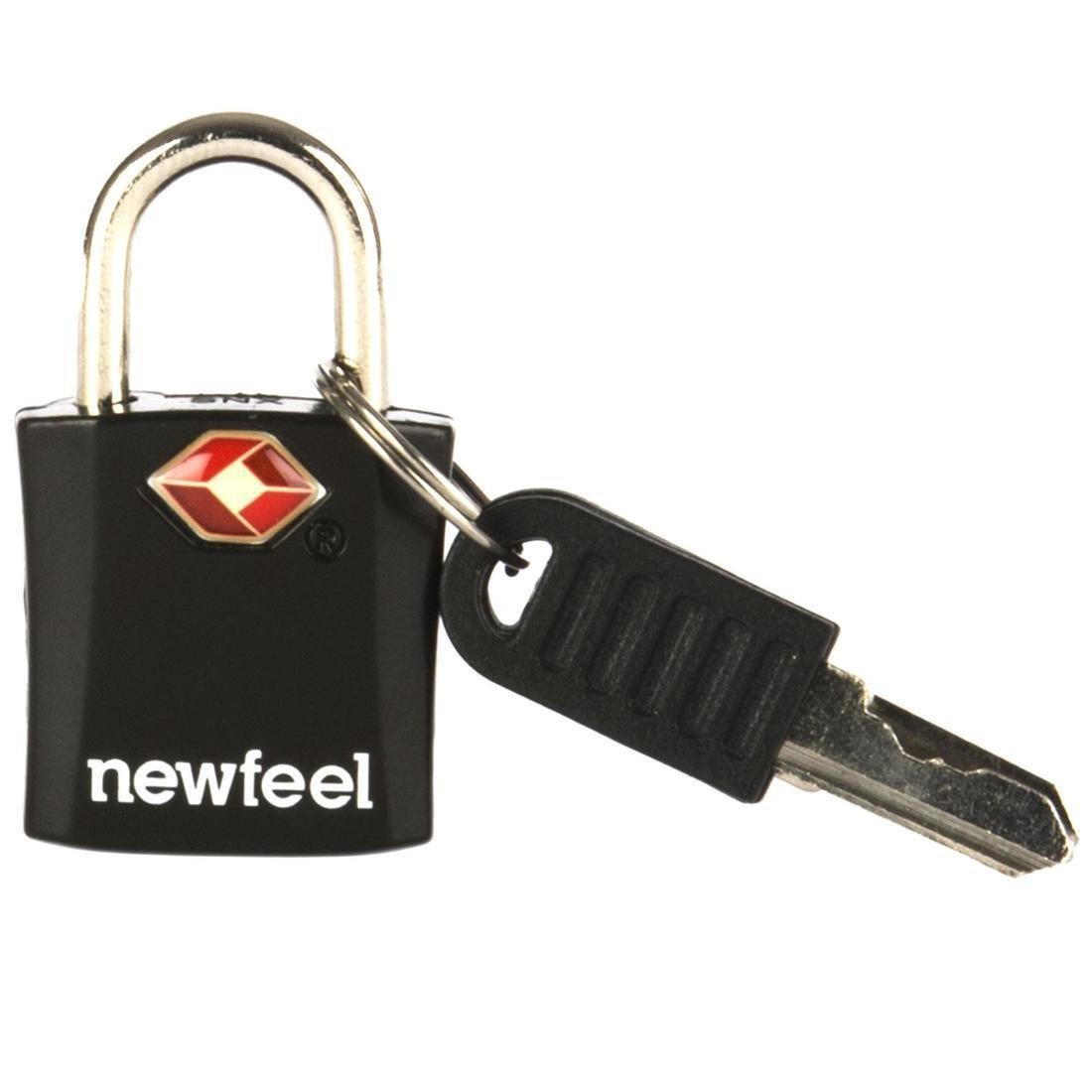 Pack Of 2 Key Padlocks, Black, , large image number 12