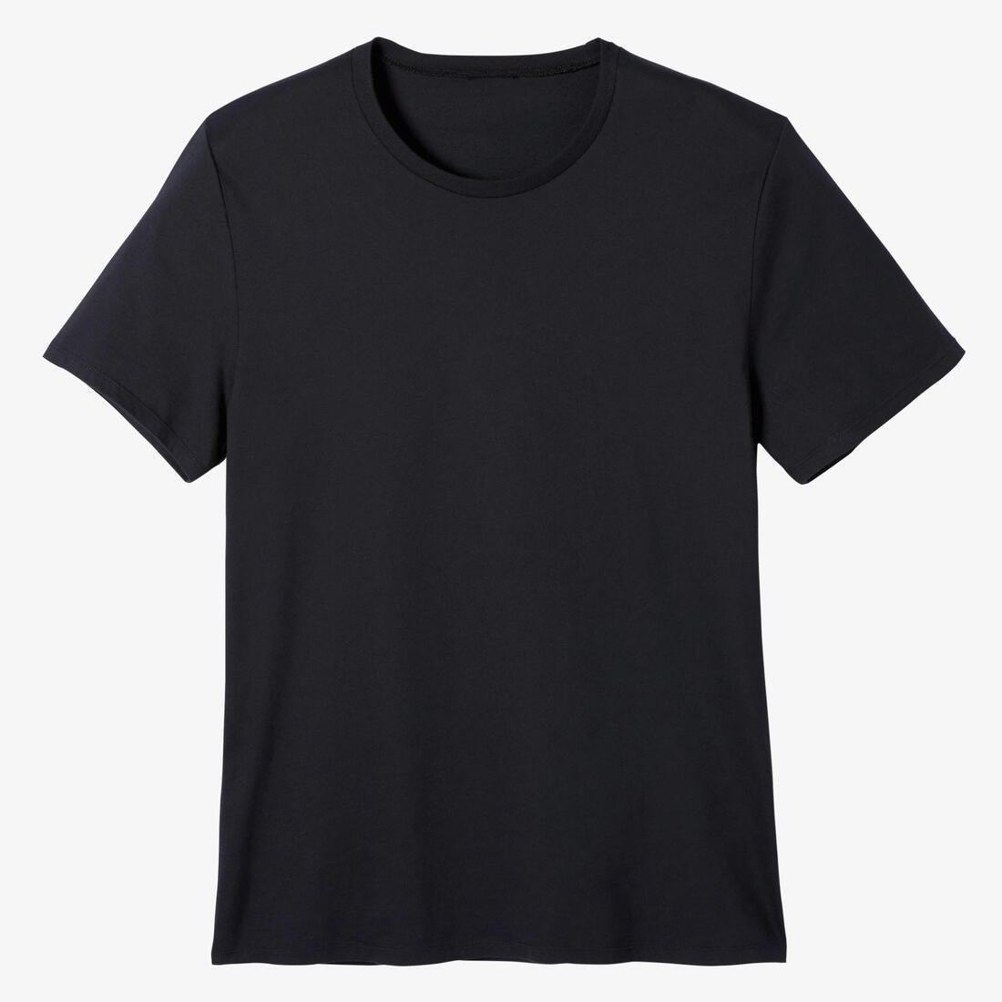Medium  Fitness Pure Cotton T-Shirt Sportee, Asphalt Blue, , large image number 12