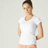 NYAMBA - Large Slim Fit Stretch Cotton Fitness T-Shirt, Blue