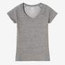 NYAMBA - 2XS  Slim Fit Stretch Cotton Fitness T-Shirt, Grey