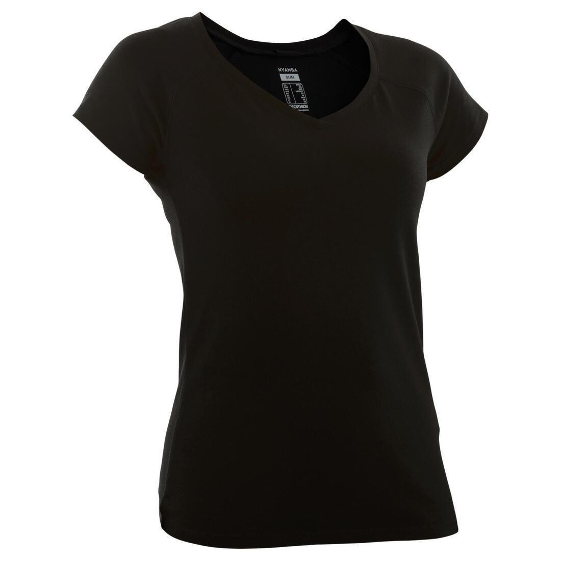 Small  Slim Fit Stretch Cotton Fitness T-Shirt, Grey, , large image number 7