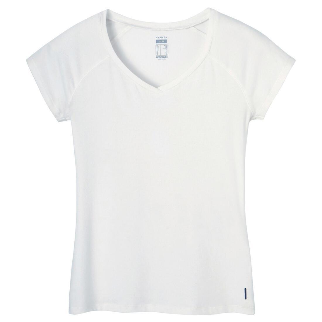 Small  Slim Fit Stretch Cotton Fitness T-Shirt, Grey, , large image number 13