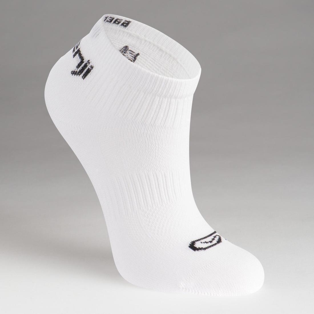 Kids Athletics Low Socks 3-Pack, White, , large image number 1