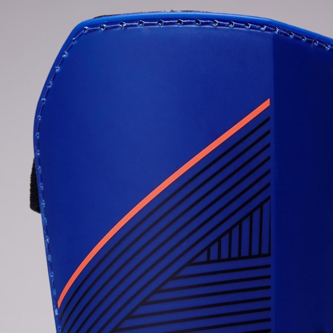 Kids Football Shin Pads F140, Black, , large image number 9
