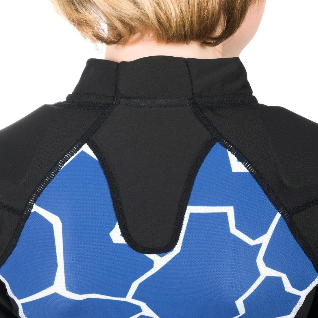10-11Y  Kids' Rugby Shoulder Pads R100 - Turtle, Blue Grey, , large image number 14