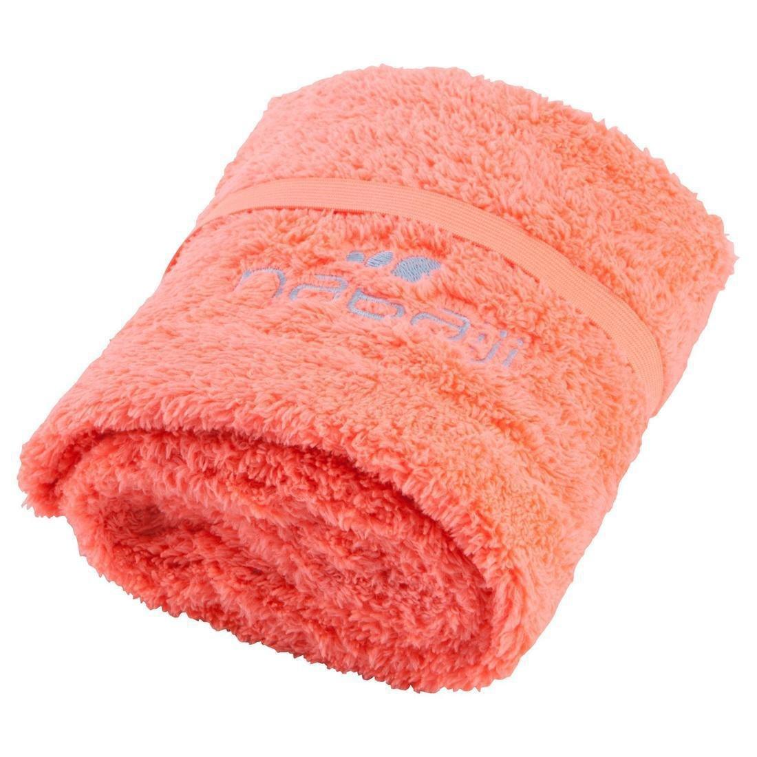 Swimming Soft Microfibre Hair Towel, Fluo Pale Peach, , large image number 9