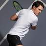 ARTENGO - Medium  Men's Tennis T-Shirt TTS100, Snow White
