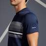 ARTENGO - Medium  Men's Tennis T-Shirt TTS100, Snow White