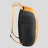 FORCLAZ - Compact Travel Trekking Backpack Travel 10 L, Yellow Ochre