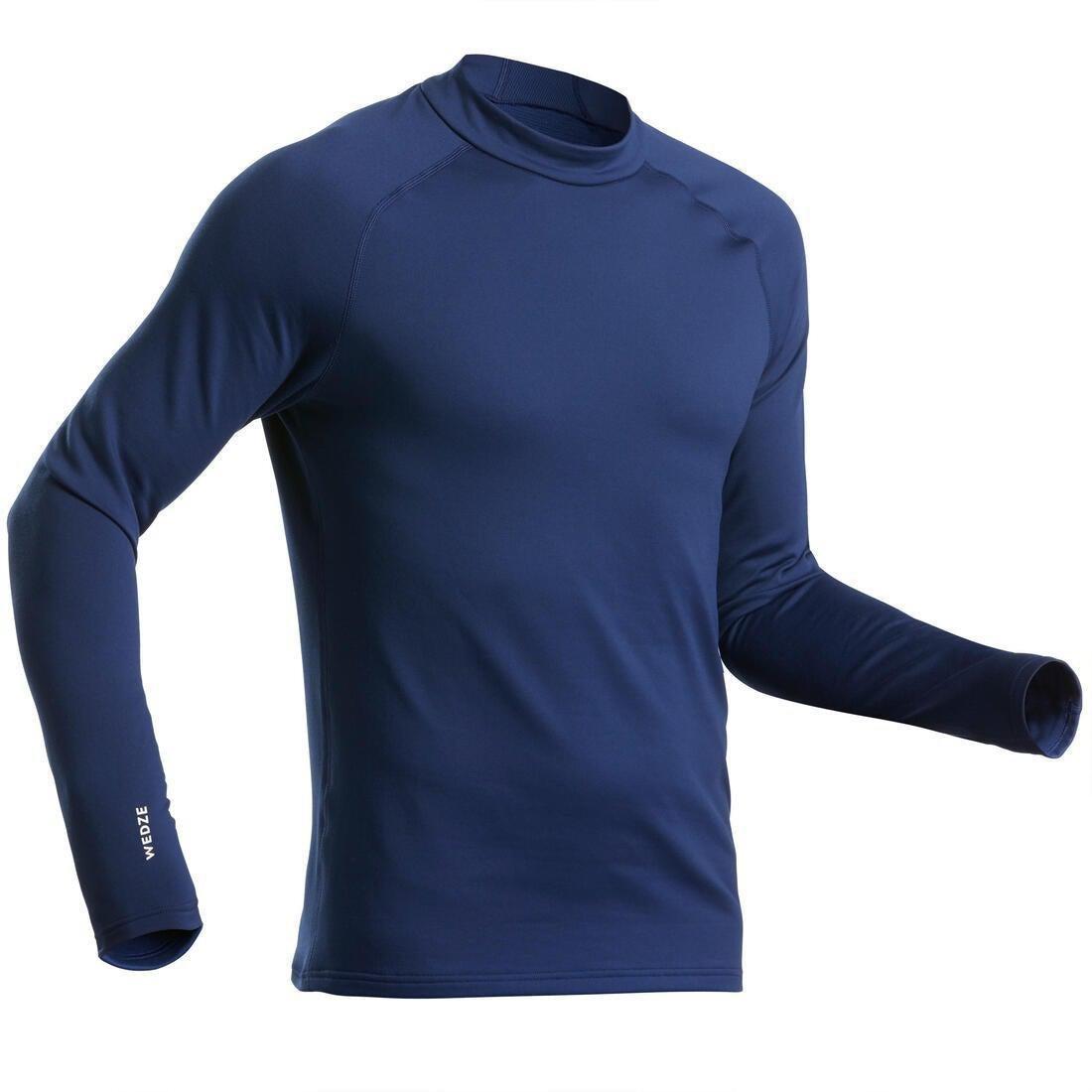 Small  Men's Ski Base Layer Top, Black, , large image number 4