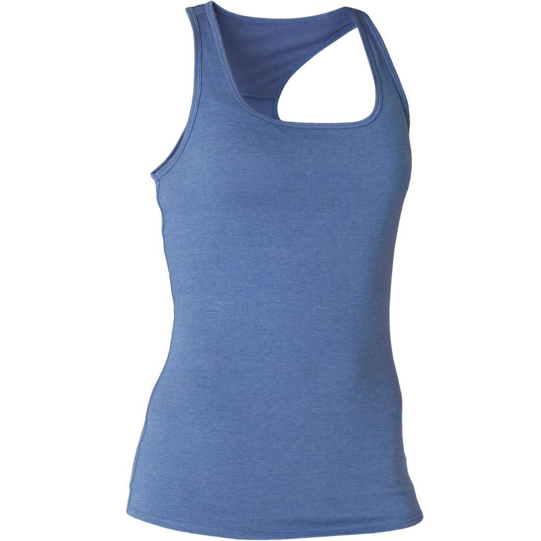Womens Stretchy Cotton Fitness Tank Top, Pink, , large image number 6