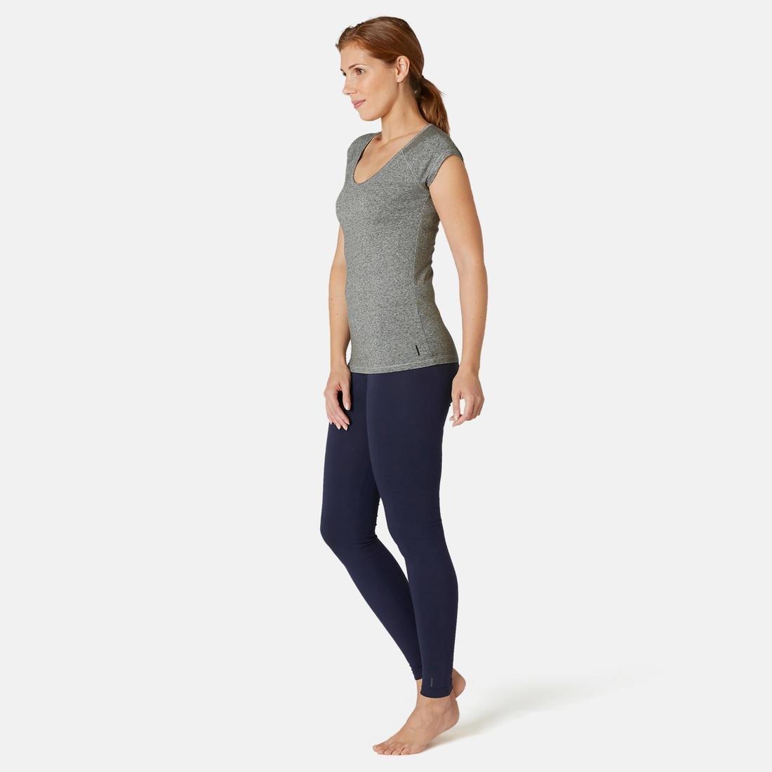 Extra Small  Women's Slim T-Shirt 500, Pink, , large image number 3