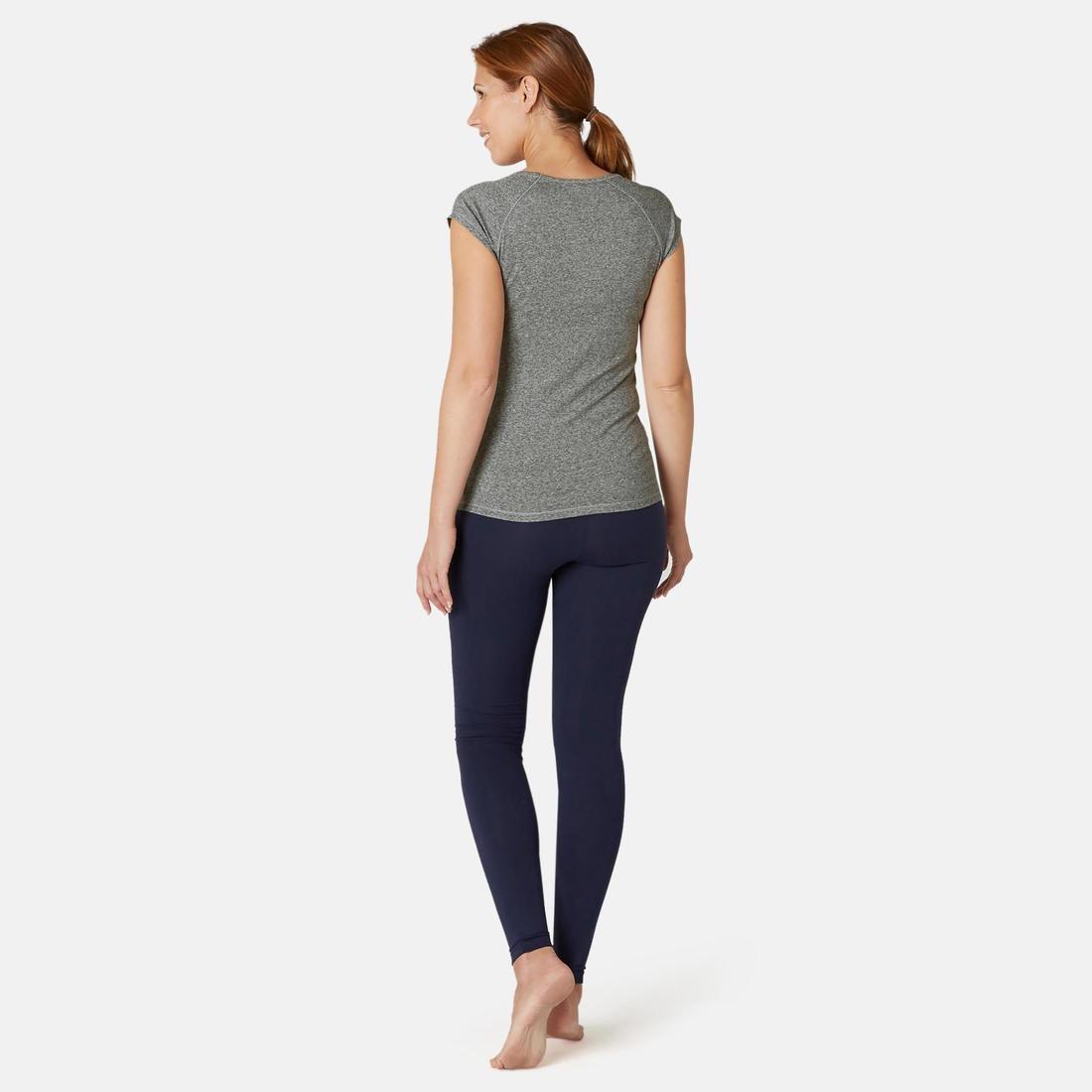 Extra Small  Women's Slim T-Shirt 500, Pink, , large image number 4