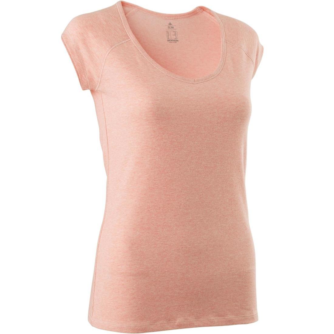 Extra Small  Women's Slim T-Shirt 500, Pink, , large image number 12