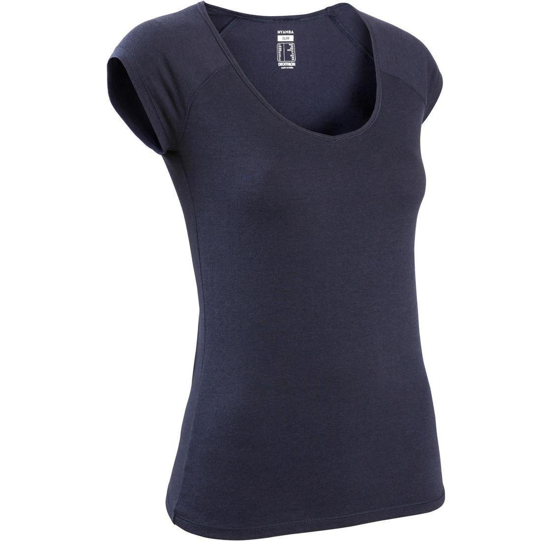 Extra Small  Women's Slim T-Shirt 500, Pink, , large image number 14