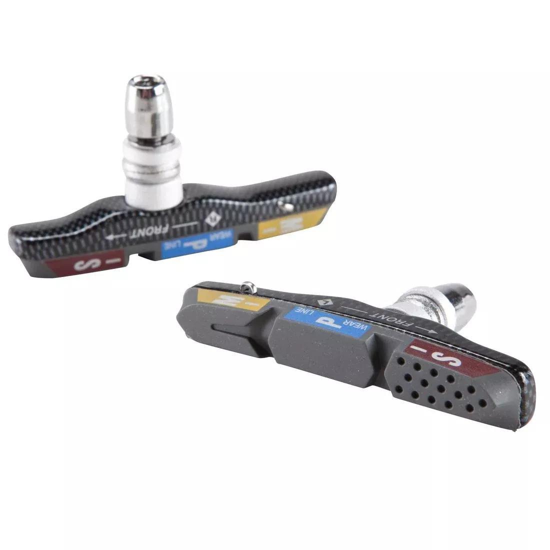 Tri-Zones 900 V-Brake Pads, Black, No Color, large image number 0