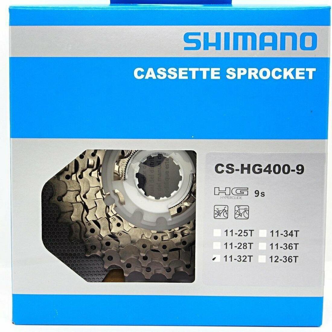 DEFAULT CS-HG400 9-Speed 11x32 Cassette Alivio, No Color, large image number 1