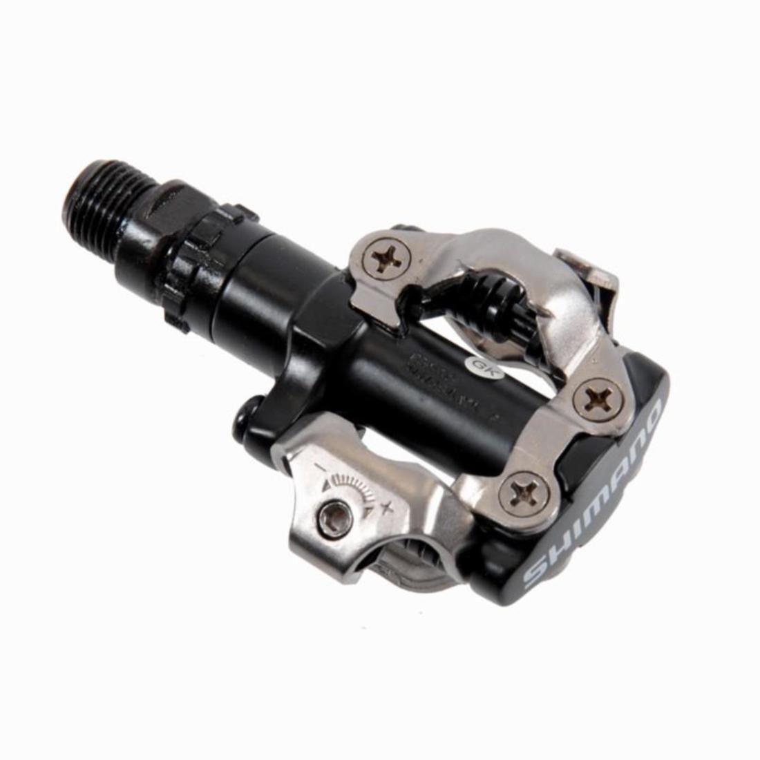 Mountain Bike Clipless Pedals M520 Spd, Black, No Color, large image number 3