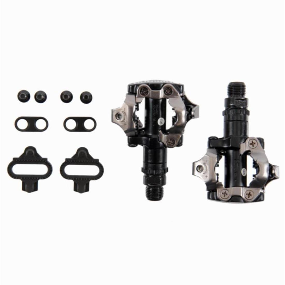 Mountain Bike Clipless Pedals M520 Spd, Black, No Color, large image number 7