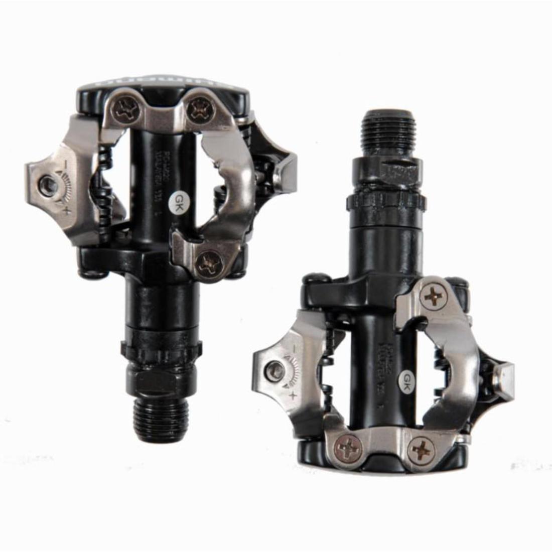 Mountain Bike Clipless Pedals M520 Spd, Black, No Color, large image number 9