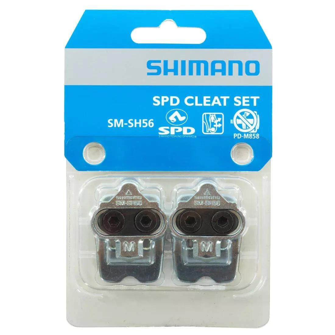 SHIMANO - Spd-Compatible Cleats, Silver