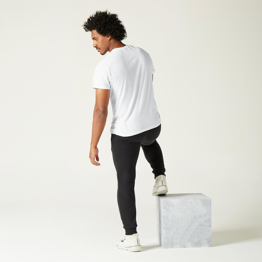 Fitness Pure Cotton T-Shirt Sportee-White, No Color, large image number 14