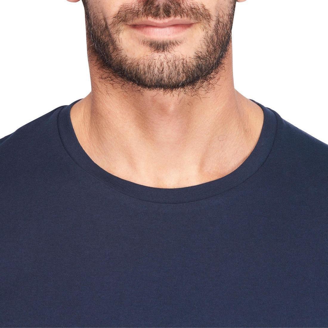 Fitness PureCotton T-Shirt Sportee, Black, No Color, large image number 8