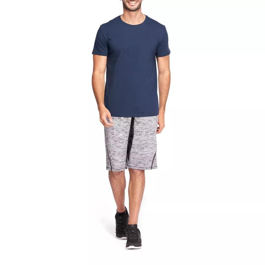 Fitness PureCotton T-Shirt Sportee, Black, No Color, large image number 9