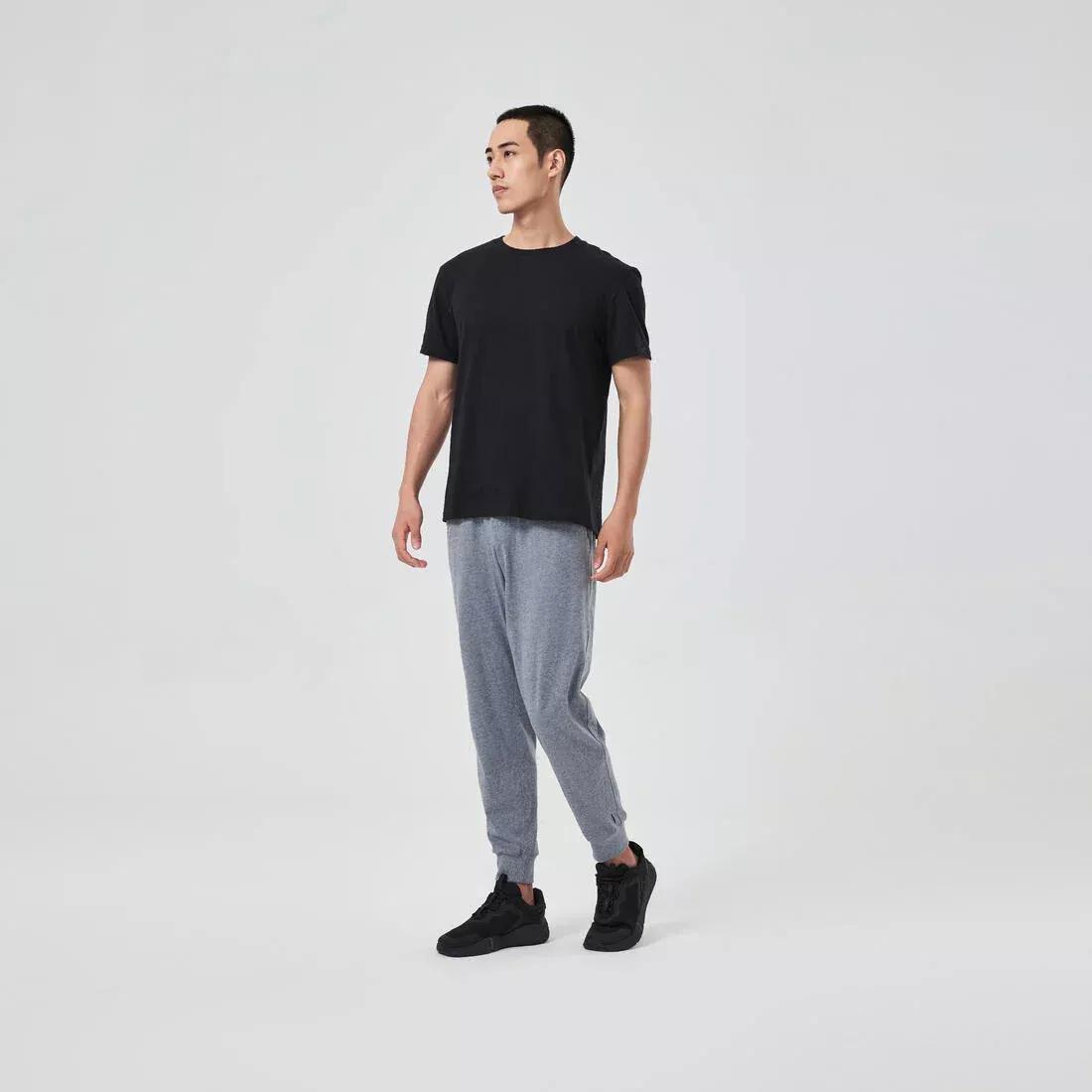 Fitness PureCotton T-Shirt Sportee, Black, No Color, large image number 11