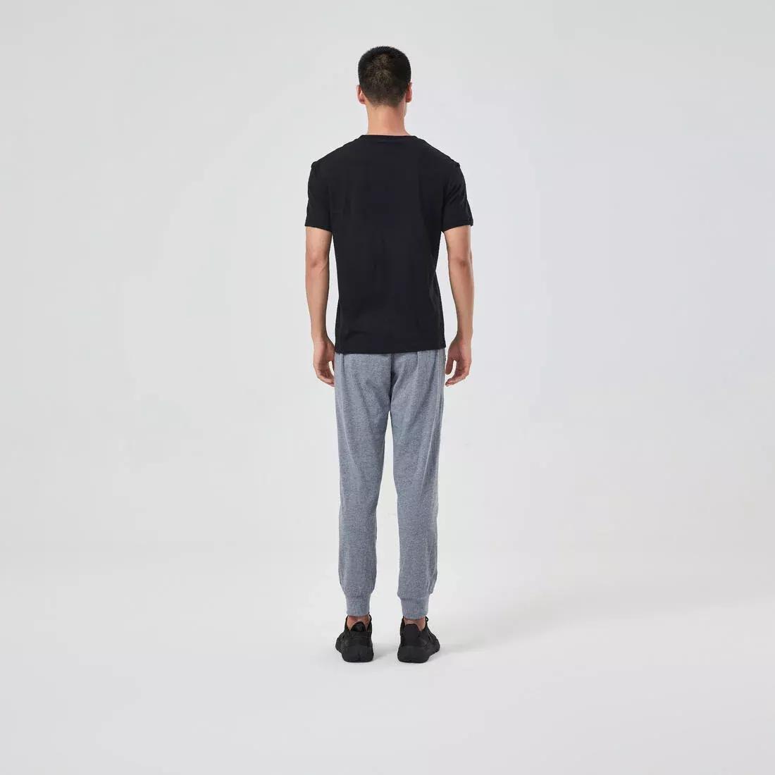 Fitness PureCotton T-Shirt Sportee, Black, No Color, large image number 12