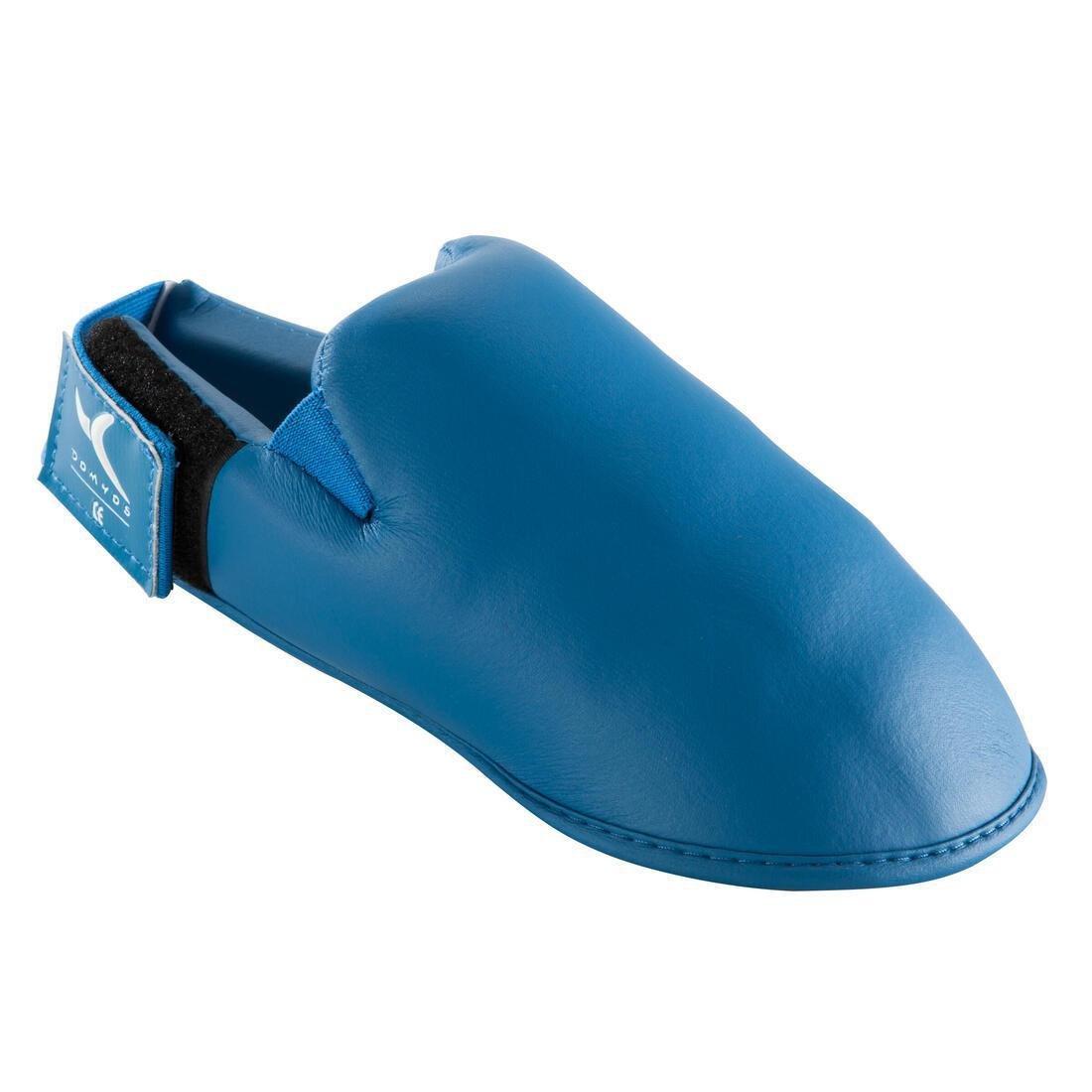 DEFAULT Karate Foot Protectors - Blue, , large image number 0