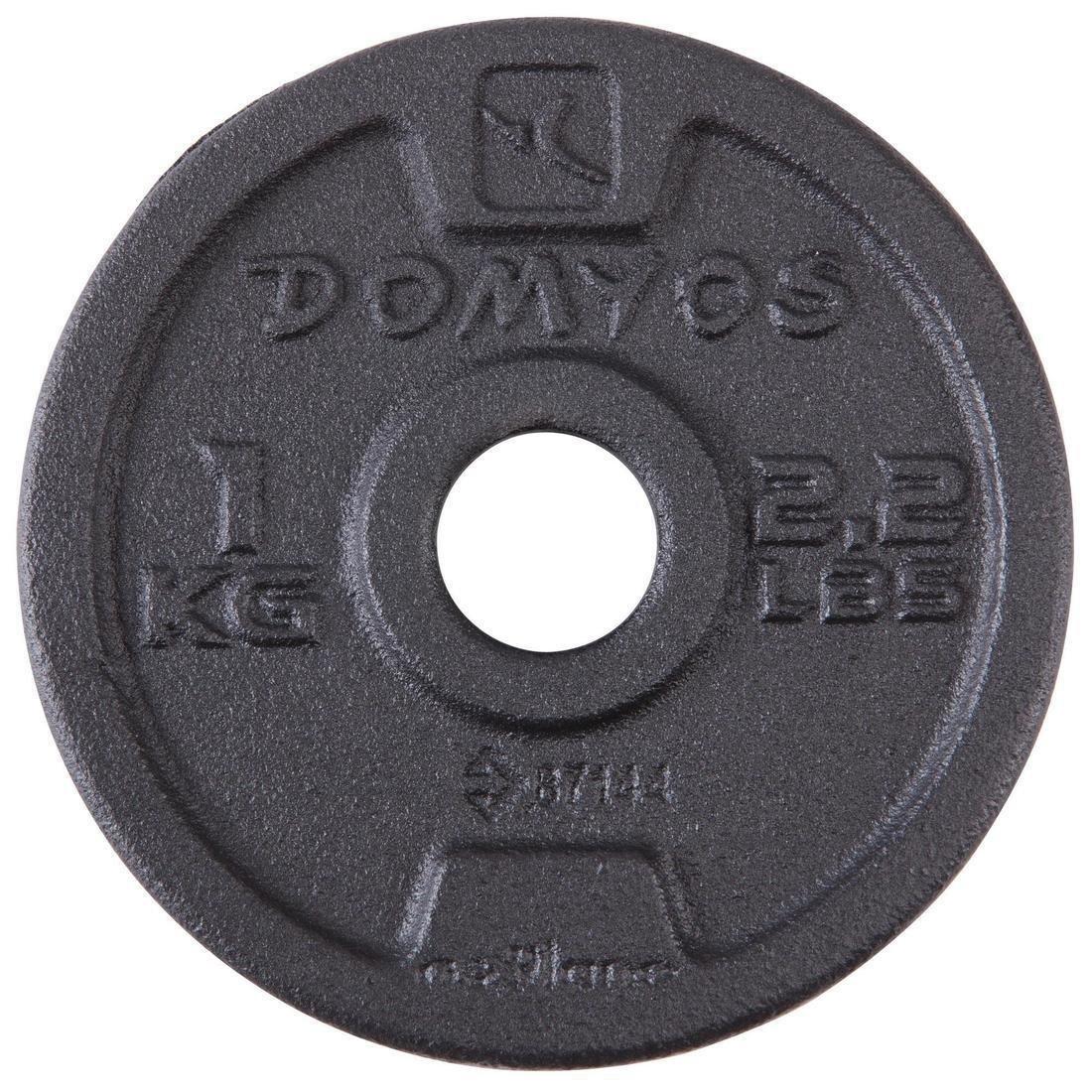 93 Kg Dumbbells And Bars Weight Training Kit , Black, , large image number 8