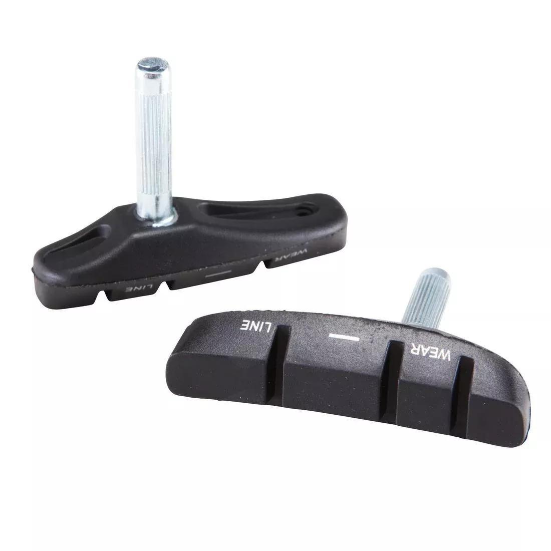 Cantilever Brake Pads, Black, No Color, large image number 0