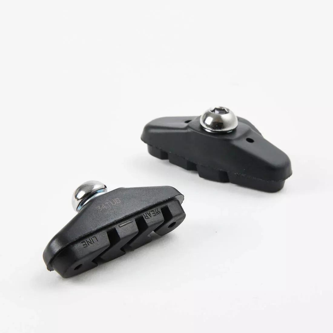 DECATHLON - Road Bike Brake Pads 100, Black