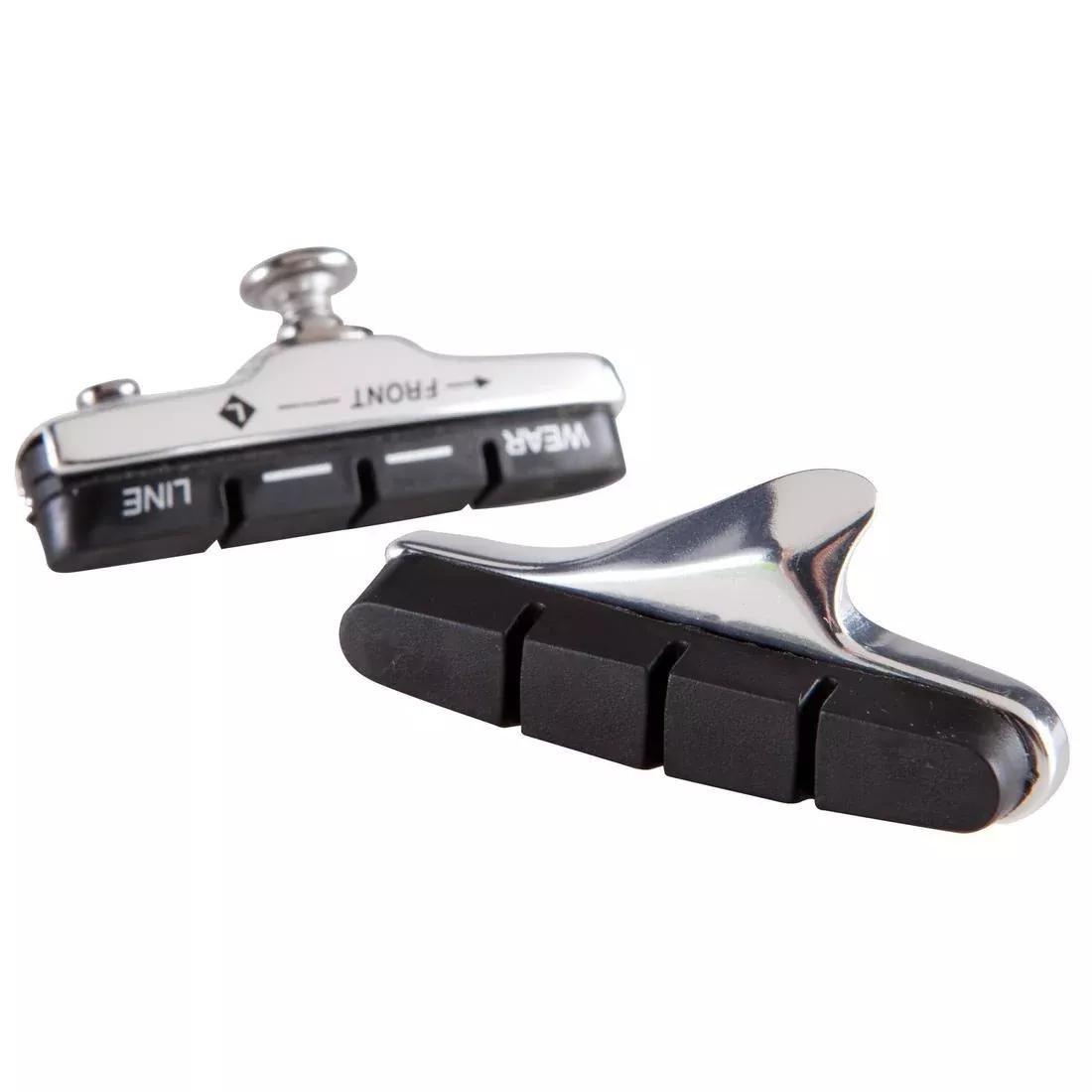 500 Road Bike Brake Pads, Silver, No Color, large image number 0