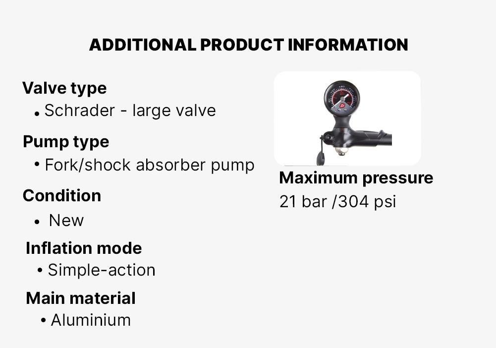 Fork/Shock Absorber Pump, No Color, medium