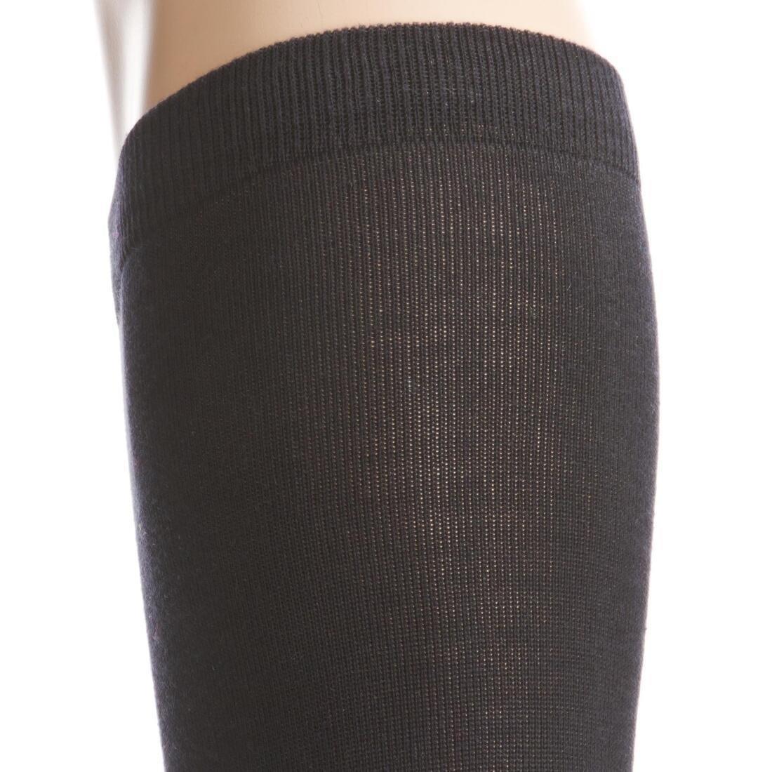 Unisex Silk Ski Liner Socks, Black, , large image number 3