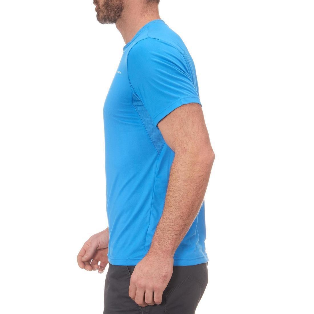 3Xl   Mountain Walking Short-Sleeved T-Shirt Mh100, Carbon Grey, , large image number 10
