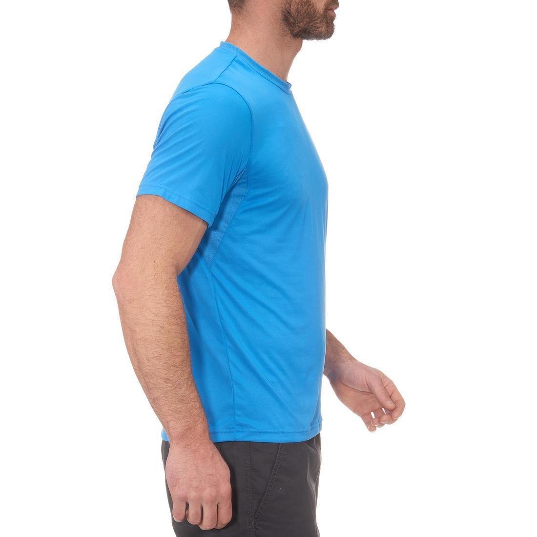 3Xl   Mountain Walking Short-Sleeved T-Shirt Mh100, Carbon Grey, , large image number 13
