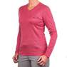 FORCLAZ - Small  Women's Trekking Merino Wool T-Shirt - TRAVEL 100, Black