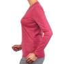 FORCLAZ - Small  Women's Trekking Merino Wool T-Shirt - TRAVEL 100, Black