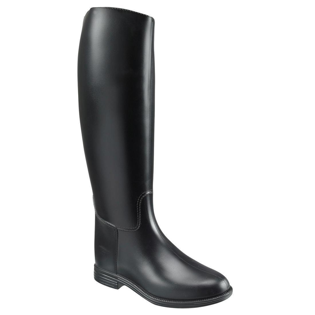 EU 40  Schooling Adult Horse Riding Long Boots - Black, , large image number 0