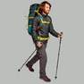 FORCLAZ - Small  Men's Mountain Trekking Modular Trousers - Trek100  - Carbon Grey