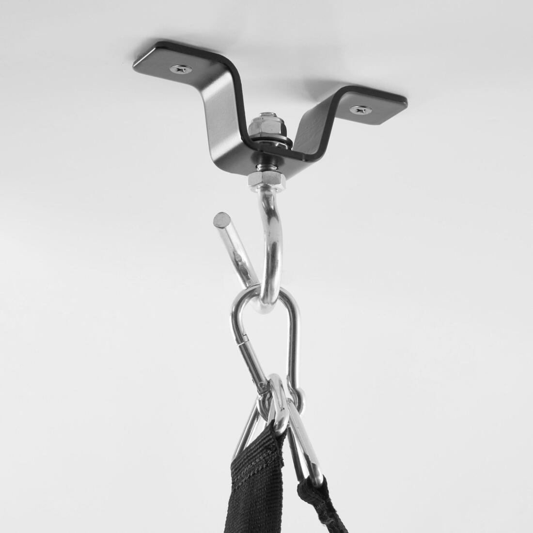 Punching Bag Ceiling Mount, Black, No Color, large image number 1