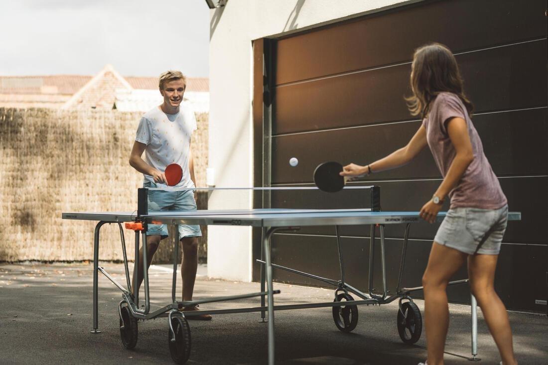 Outdoor Table Tennis Table PPT 500 - Blue, , large image number 0