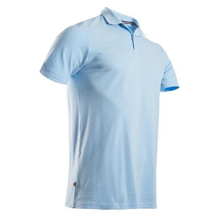 INESIS - قميص بولو للجولف بأكمام قصيرة للرجال م.و 500، أزرق فاتح، مقاس 2XL