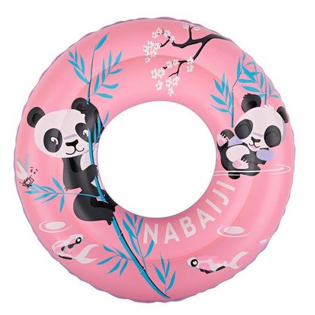 NABAIJI - Children'S Swim Ring With Mermaid Print + Two Inflation Chambers -  11-30Kg, Fluo Pink