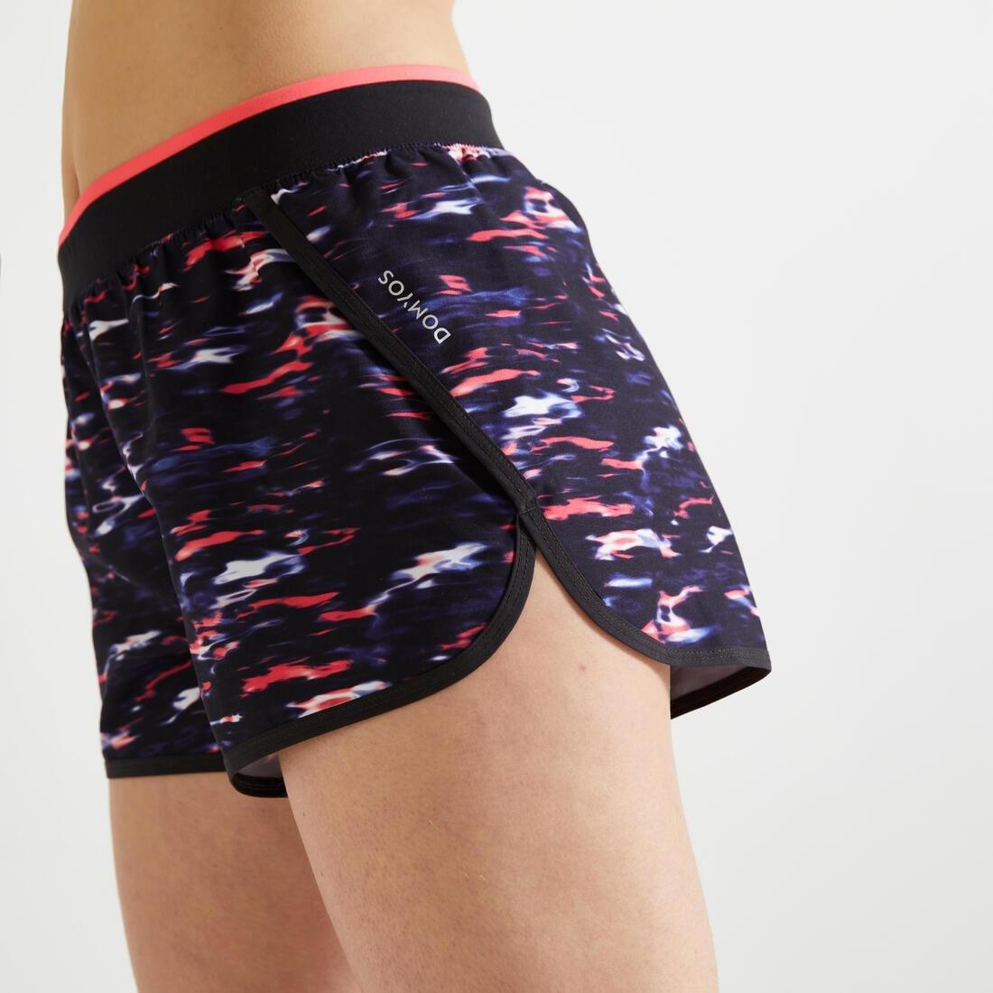 womens Fitness Loose Shorts, Pink, , large image number 3