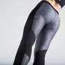 DOMYOS - W30 L31  Fitness Leggings with Phone Pocket, White