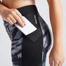 DOMYOS - W30 L31  Fitness Leggings with Phone Pocket, White